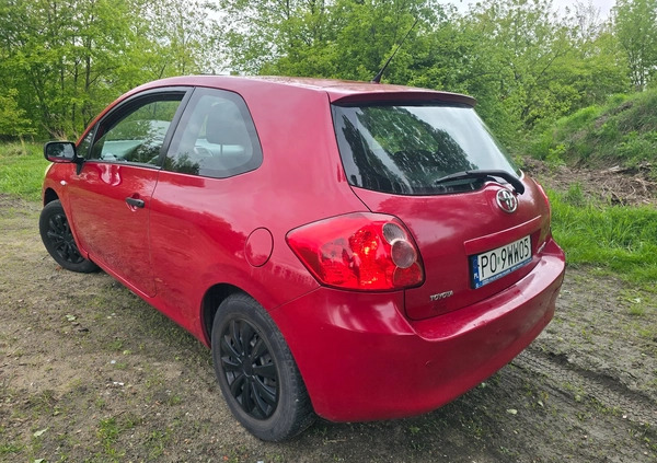 Toyota Auris cena 9200 przebieg: 216000, rok produkcji 2007 z Poznań małe 29